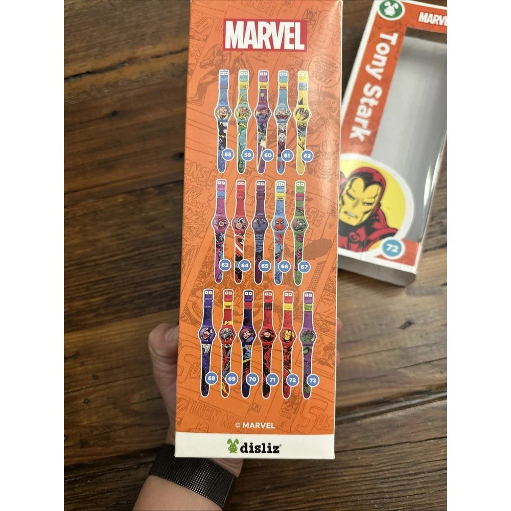 New Disliz Marvel Tony Stark Ironman Watch #72